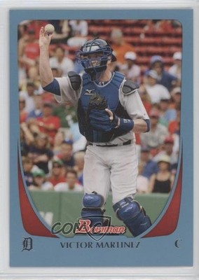 2011 Bowman Blue 211/500 Victor Martinez #189 c7w