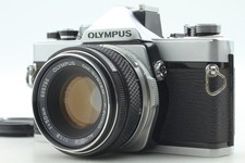READ App Near MINT Olympus OM-1 Silver Camera Zuiko 50mm f/1.8 Lens From JAPAN