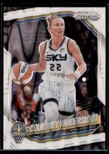 2025 Prizm WNBA White Seismic Prizms COURTNEY VANDERSLOOT #124 Chicago Sky