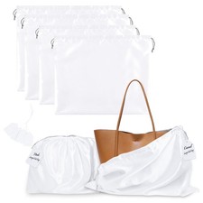 CAPHONT 4 Pack Dust Bags for Handbags, Purse Dust Bags for Storage with Drawstri