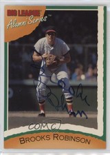 1996 Big League Chew Alumni Series Auto Brooks Robinson Auto HOF 0rd2
