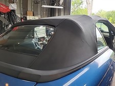 1994-1998 Mustang Black Convertible Top Glass Window Oem Frame 1994-1998 Mustang Black Convertible Top Glass Window Oem Frame