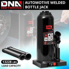 17 6 Tons Car Auto Repair Manual Automotive Hydraulic Welded Bottle Jack Black