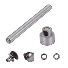 20 Sets Boot Lace Hooks Brass Safety Shoelace Buckles with Installation Tool ...