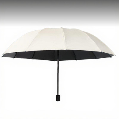 Large Folding Umbrella for Two, Sun & Rain, UPF50+ Windproof