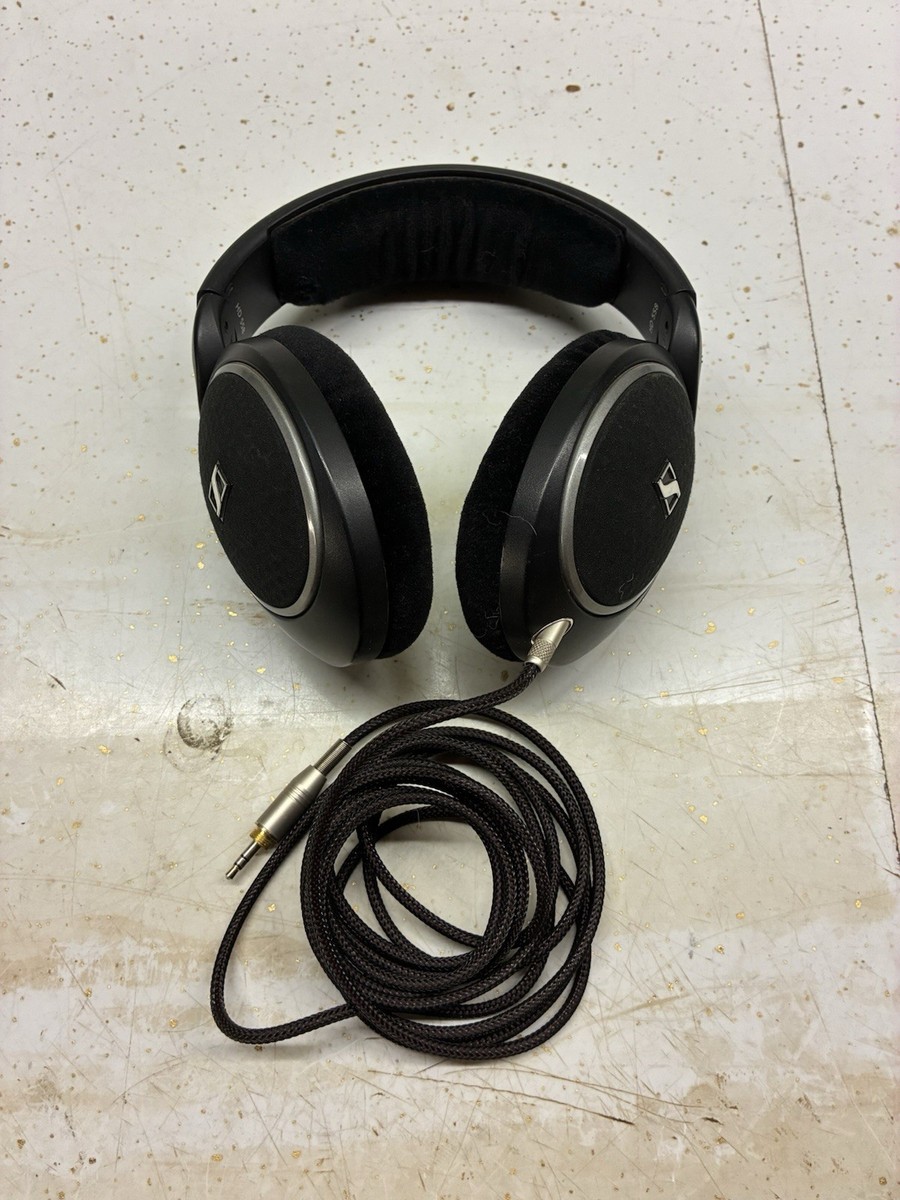 SENNHEISER HD558 Headphones Black Over The Ear With 1/4 To 1/8
