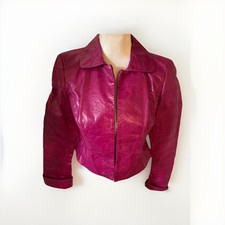 Dana Buchman Coats, Jackets & Vests Leather Outer Shell for Women