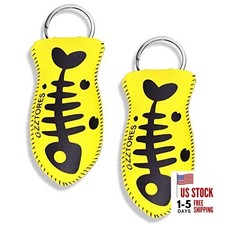 Floating Keychain, Boat Key Float - Float 4 to 5 Keys for Boating, Yellow