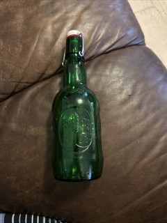 Grolsch Bier Germany Swing Top Beer Bottle Green Glass