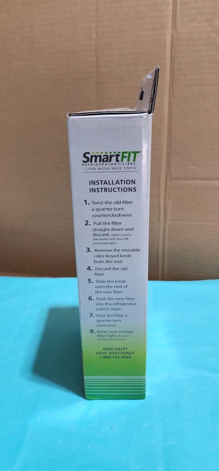 2-Pack SmartFit Refrigerator Filter SFRW-1 for Whirlpool 4396508,  - Image 4 of 4