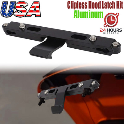 For Axial SCX6 Honcho Clipless Hood Latch System Engine Hood Latch Kit Aluminum