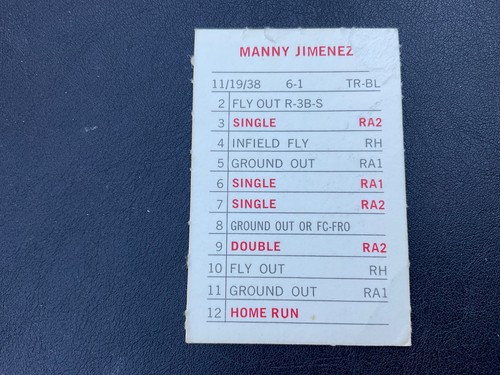 1969 MLB MILTON BRADLEY A-k LISTED ALPHABETIC ORDER PICK CARDS YOU WANT - Bild 369 von 435