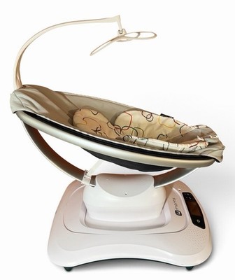 4MOMS MAMAROO4 INFANT CHILD SWING SEAT WITH SEAT INSERT GREAT CONDITION