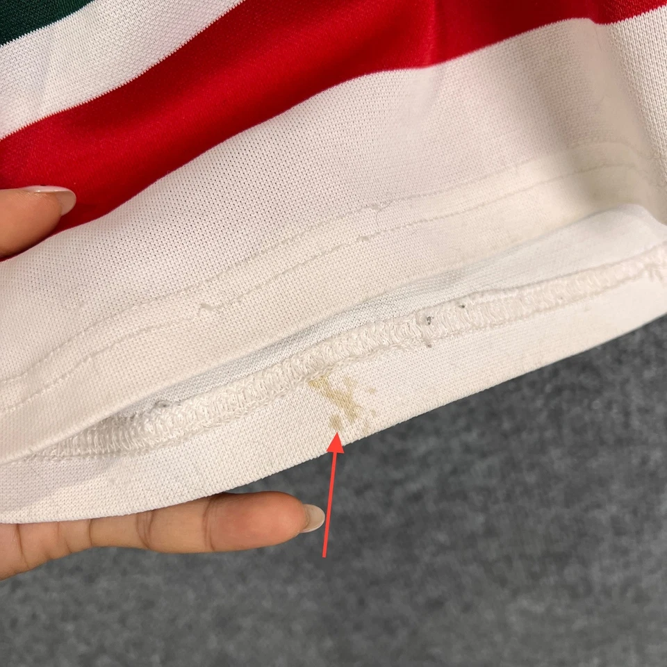 Camiseta deportiva de hockey vintage de los New Jersey Devils CCM para hombre roja verde blanca NHL hockey XL Foto 3 de 4