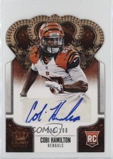 2013 Crown Royale Retail Bronze Die-Cut Signatures /100 Cobi Hamilton Auto 0q0m