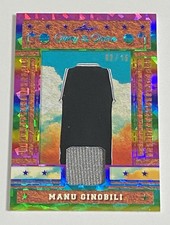 2025 Leaf Glory Of The Game Manu Ginobili Rainbow Jersey #/15