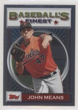 2020 Topps Finest Flashbacks John Means #2 4l3