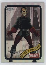 2025 Topps Chrome Marvel Comics Refractor Bucky Barnes #124 3s8