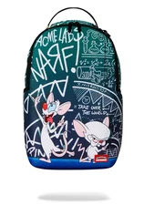 SPRAYGROUND PINKY AND THE BRAIN TAKIN OVER THE WORLD BACKPACK B7113 NEW W/TAGS