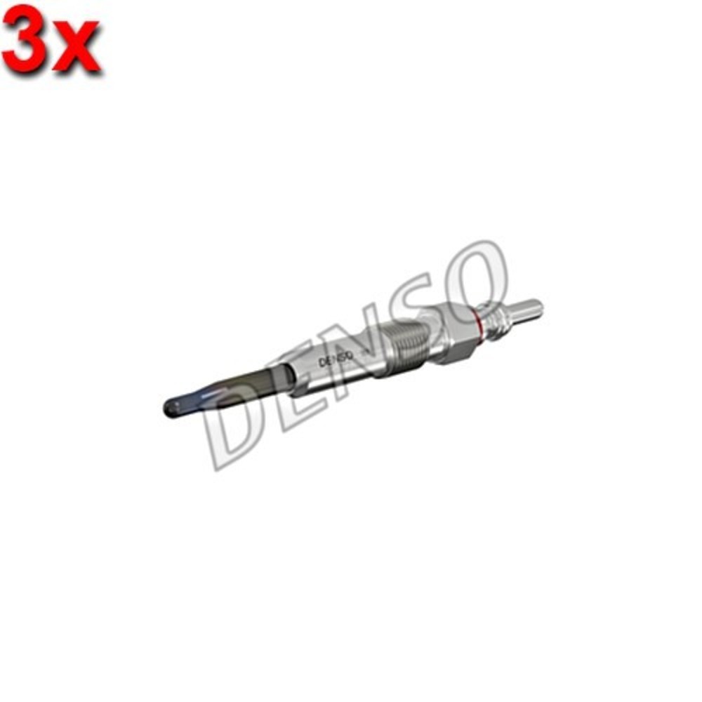 DENSO 3x Glow Plug For AUDI A3 A4 JEEP Grand Cherokee II SKODA Octavia VW 01-13
