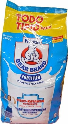 BEAR BRAND FORTIFIED POWDERED MILK DRINK TODO TIPID (2400grams) Exp Jan 2027