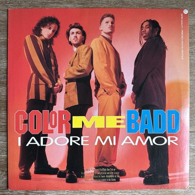 Color Me Badd / I Adore Mi Amor. Rare 1991 Promo Vinyl 12 