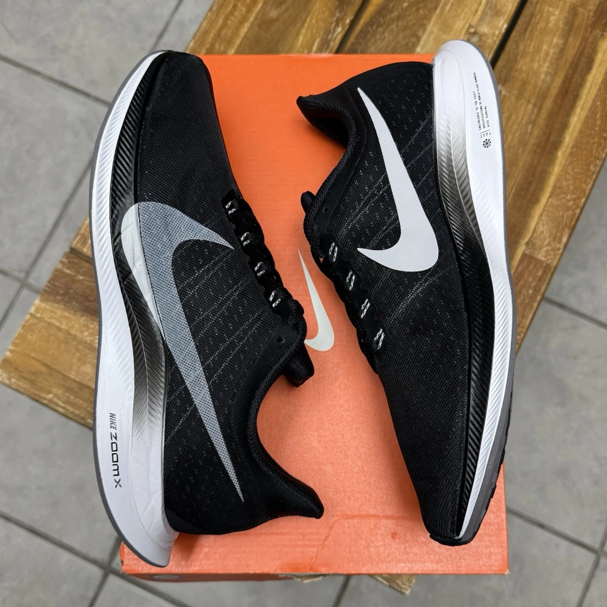 Nike Zoom Pegasus Turbo Black | eBay