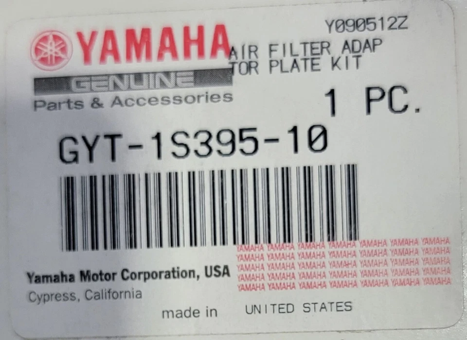 GYTR Billet Air Filter Adaptor Plate Yamaha Raptor 700 YFM700R OEM 2006 - 2024 Foto 3 de 3