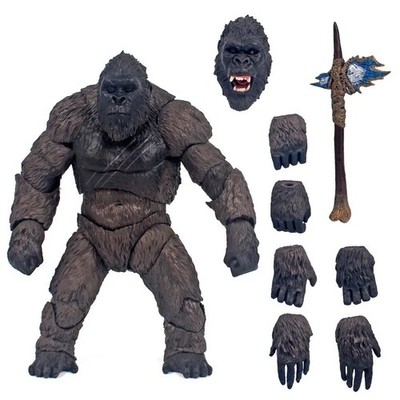 SHF KING KONG Gorilla Action Figur Sammlung Modell Spielzeug Geschenk Gelenkgelenke