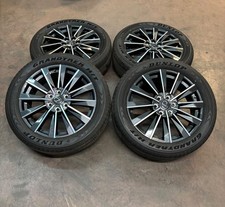 Set Of X4 Oem Takeoff 24-26 Lexus Luxury Gx550 Rims 26550r22 Dunlop Tires Lt