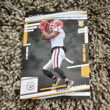 Panini 2022 Prestige Rookie George Pickens #323 Steelers Bulldogs Football
