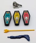 Vintage 1984 Voltron Coffin (3) Shield & Accessory Lot Panosh Place