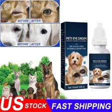 Eye Drops for Pets Bacterial,Viral and Fungal & Infections Dog Cat Treatment HOT