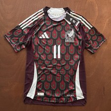 adidas MEXICO 2024 Authenitc Heat RDY Player Version Home Jersey GIMENEZ #11 SM