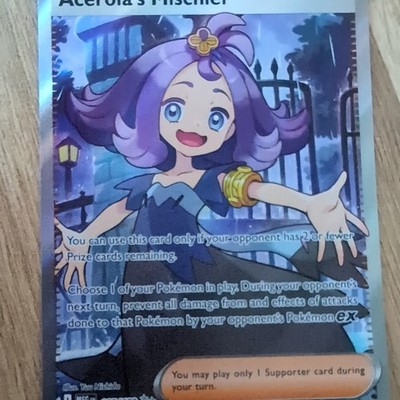 Acerolas Mischief - 165/132 - Ultra Rare - NM - Mega Base Set