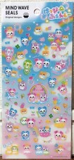 Last Mind Wave Happy Fancy Sticker Kawaii Animal Panda Hamster Heisei Made Japan