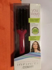 CONAIR Infiniti Wave Ultra Tourmaline 3 Barrel Ceramic Styler  S7