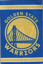 NBA  Golden State Warriors - 12 x 18 Two Side...