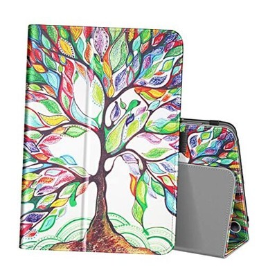  Folio Case for Amazon Kindle Fire HD 8 & Fire HD 8 Plus Tablet (12th love tree
