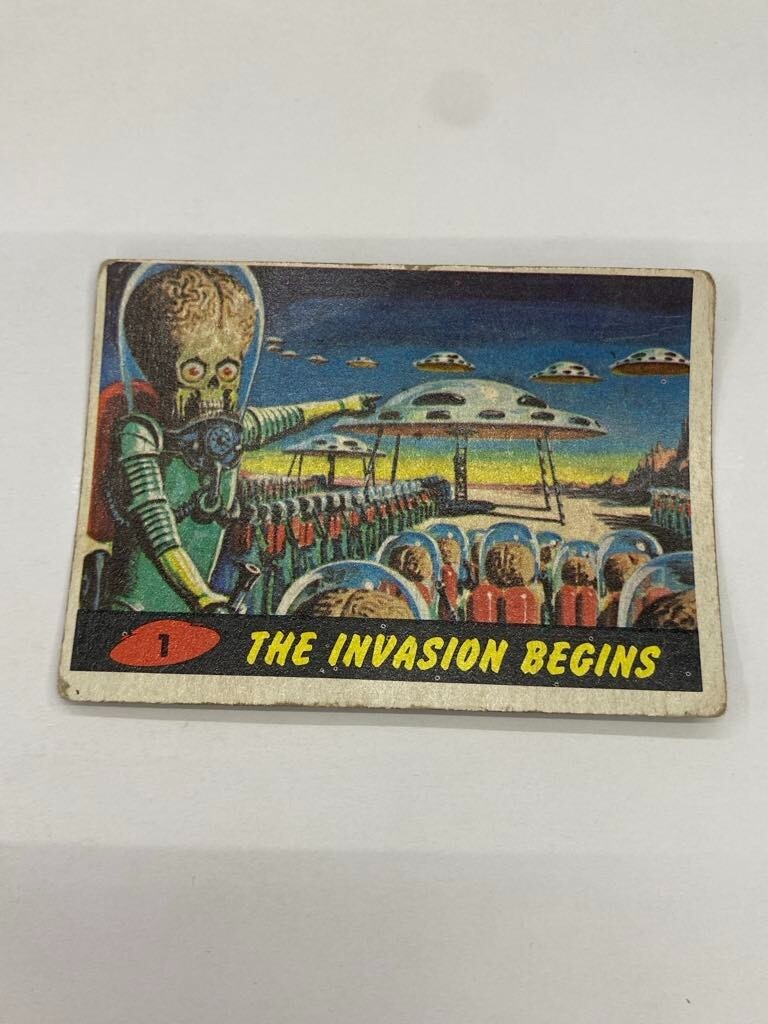 1962 Topps Mars Attacks! The Invasion Begins #1 (Good)