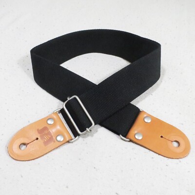 S.I.T. Premium Guitar Strap, Metal Buckle, Leather Ends