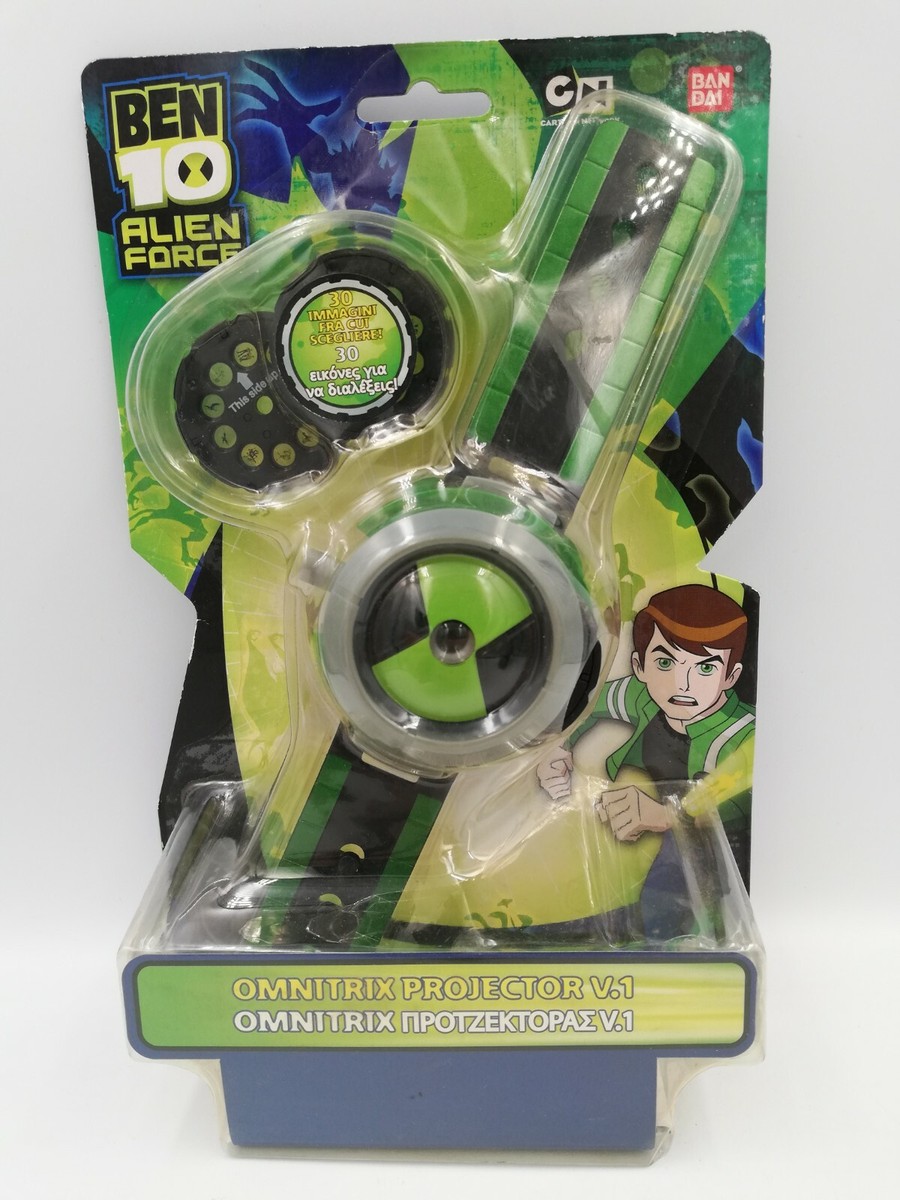 Ben 10 Omnitrix Projector V1 with 30 Images, Bandai 2009 RARE! | eBay