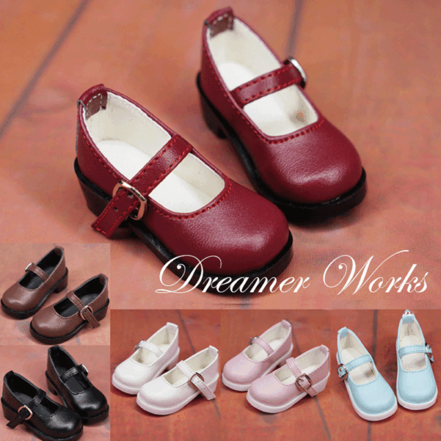 MSD Shoes 1/3 1/4 1/6 BJD PU Trendy Buckle Student Shoes Boots Model for Dolls MSD Shoes 1/3 1/4 1/6 BJD PU Trendy Buckle Student Shoes Boots Model for Dolls