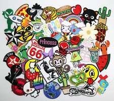 Random Patch funny Kids Cartoon Artwork Emblem for DIY Iron on Clothes Backpack