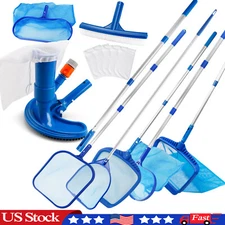 Swimming Pool Spa Suction Vacuum Head Cleaner Cleaning Kit Accessories Tool Kit