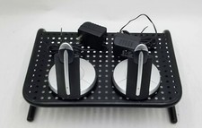 LOT OF 2 Jabra GN9350e Silver/Black Headband Wireless Headset