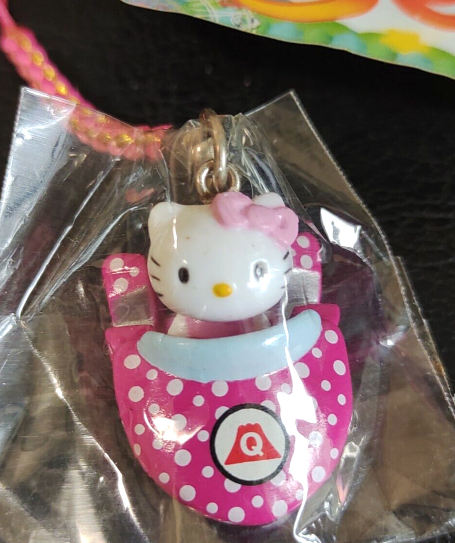 Hello Kitty Sanrio Gotochi Fujikyu Version Strap Charm Vintage Japanese 2