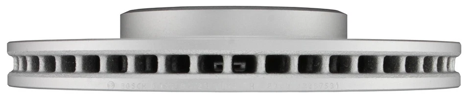 Rotor de freno de disco delantero QuietCast 2013 2014 para Audi A4 Quattro Bosch 2012-2016 Foto 3 de 4