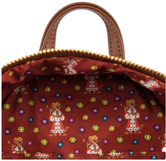 Disney Loungefly Robin Hood Little John Backpack*this is larger-excellent cond Loungefly Disney Robin Hood Robin & Little John Mini  main image 2