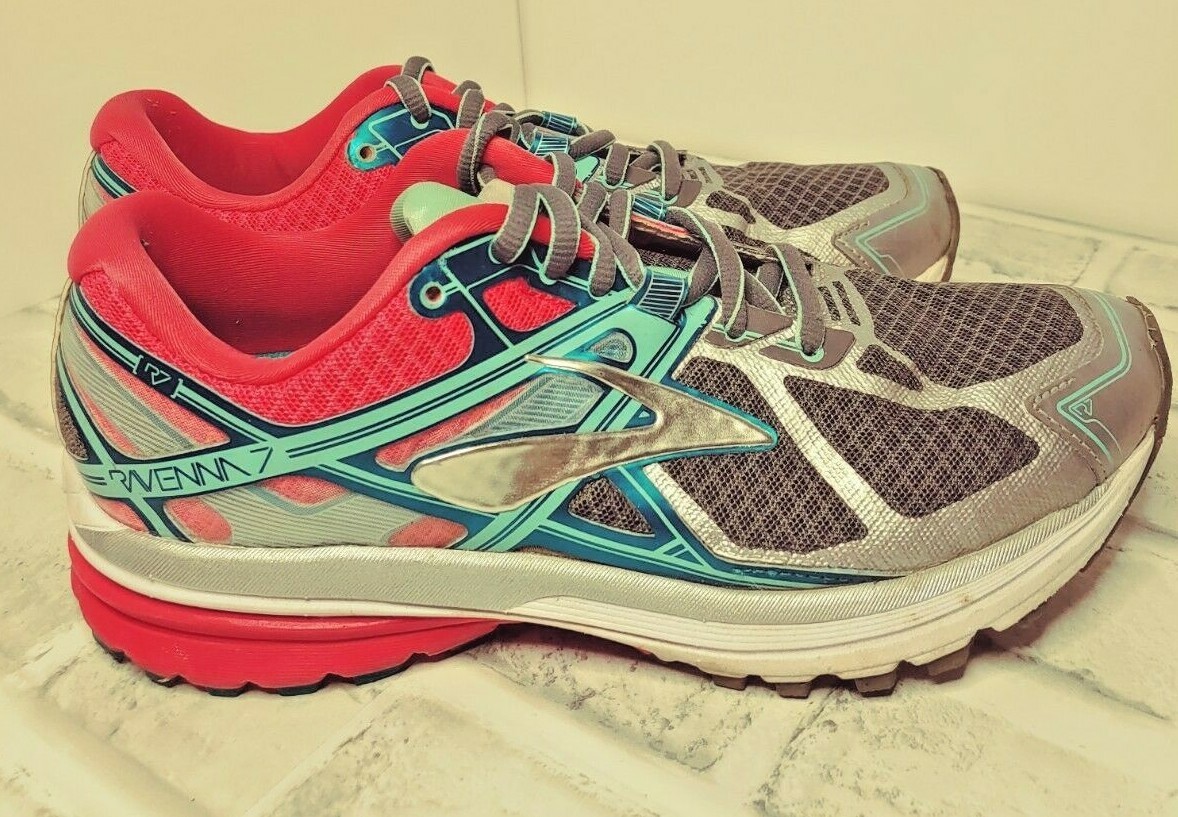 Brooks Ravenna 7 Women's Running Shoes Size US Women's 6.5 B Silver Melon eBay